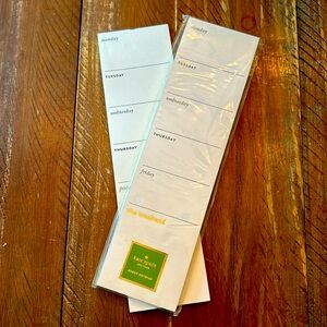 Kate Spade Weekly Sticky Notes